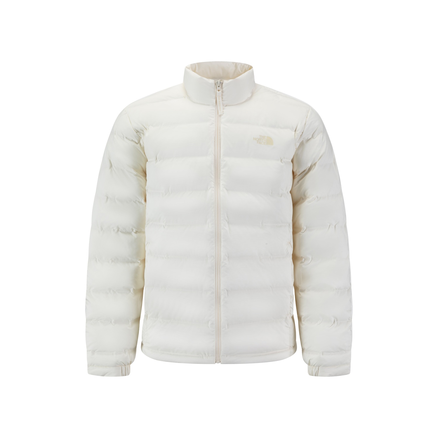 

The North Face Мужская пуховая куртка молочно-белого цвета