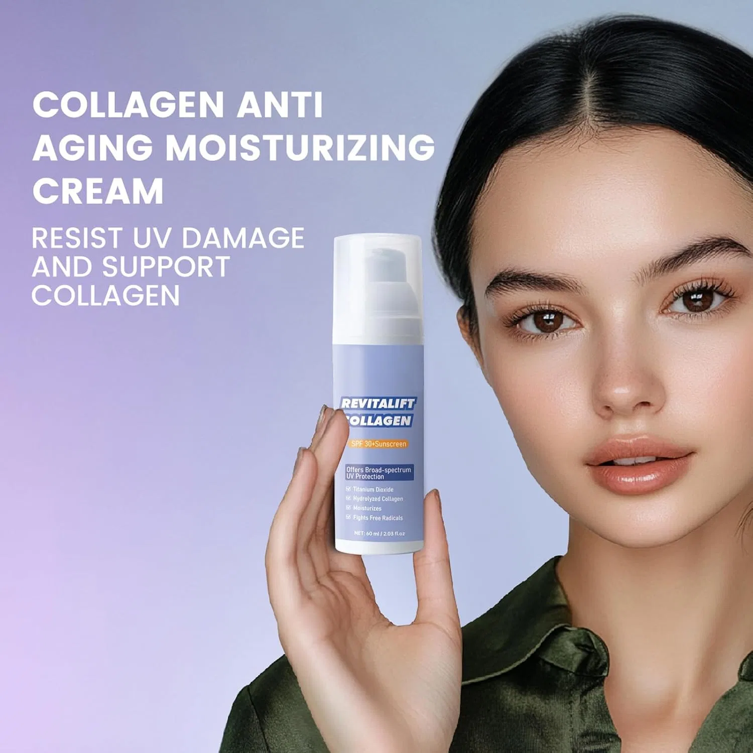 Солнцезащитный крем Collagen Solar Block 60 мл Generic — фото 2