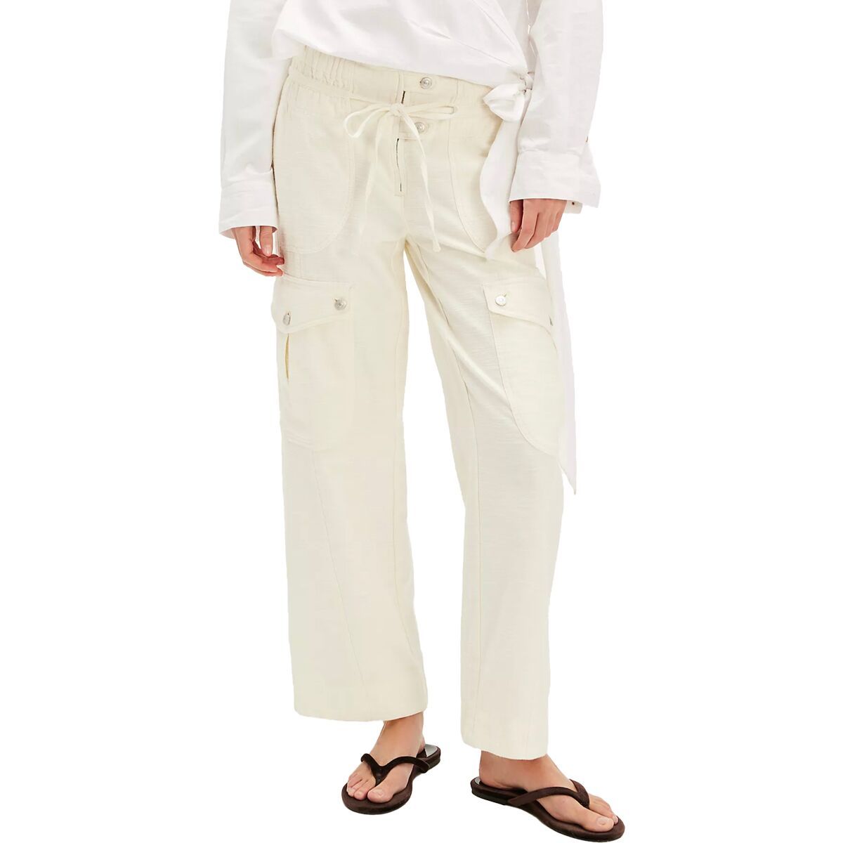 

Брюки Park ave Free People, белый