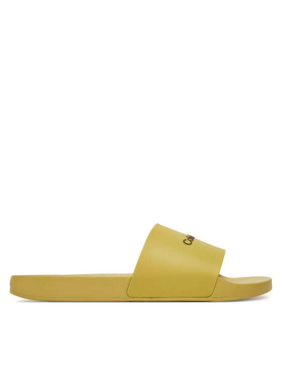 

Мюли Pool Slide Rubber HM0HM00455 Calvin Klein, зеленый