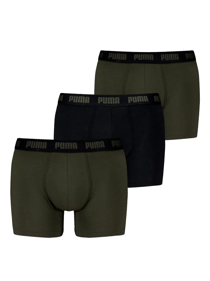 

Трусы боксеры Puma, цвет schwarz/grün