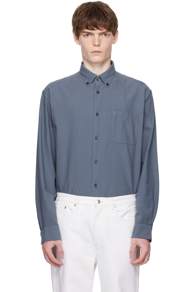 

Футболка Mateo с логотипом A.P.C., синий