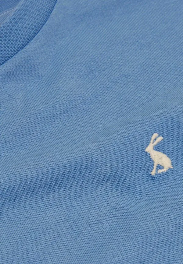 Футболка стандартного кроя с однотонным принтом let's go Joules, Blue — фото 2