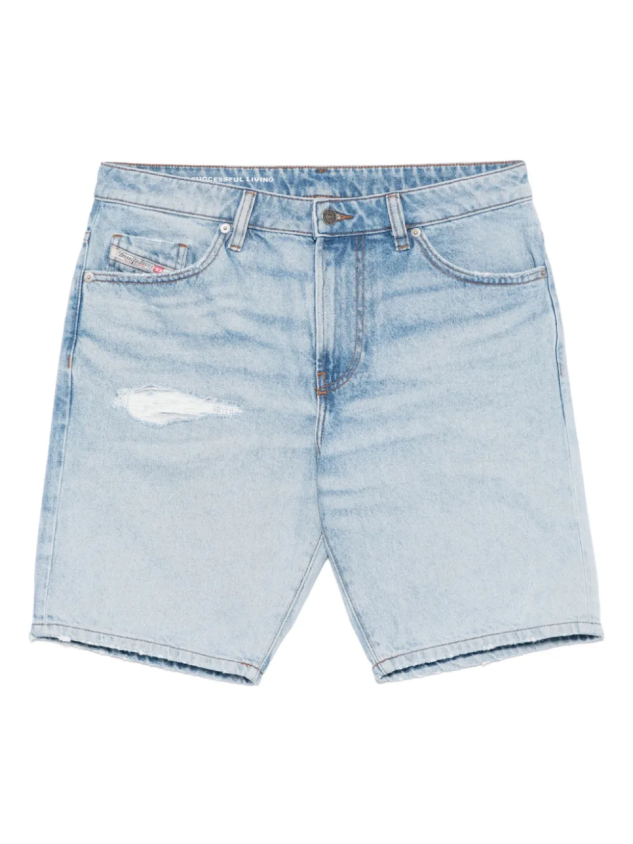 

Джинсовые шорты Diesel D-Fin, синий