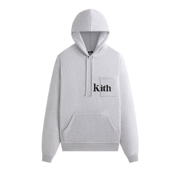 

Худи Kith Quinn Hoodie, Light Heather Grey