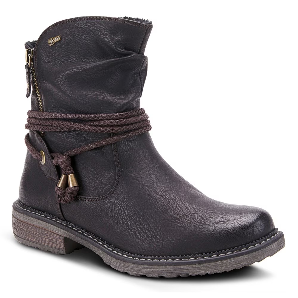 Водостойкий сапог-слипон Kathie Spring Step, black