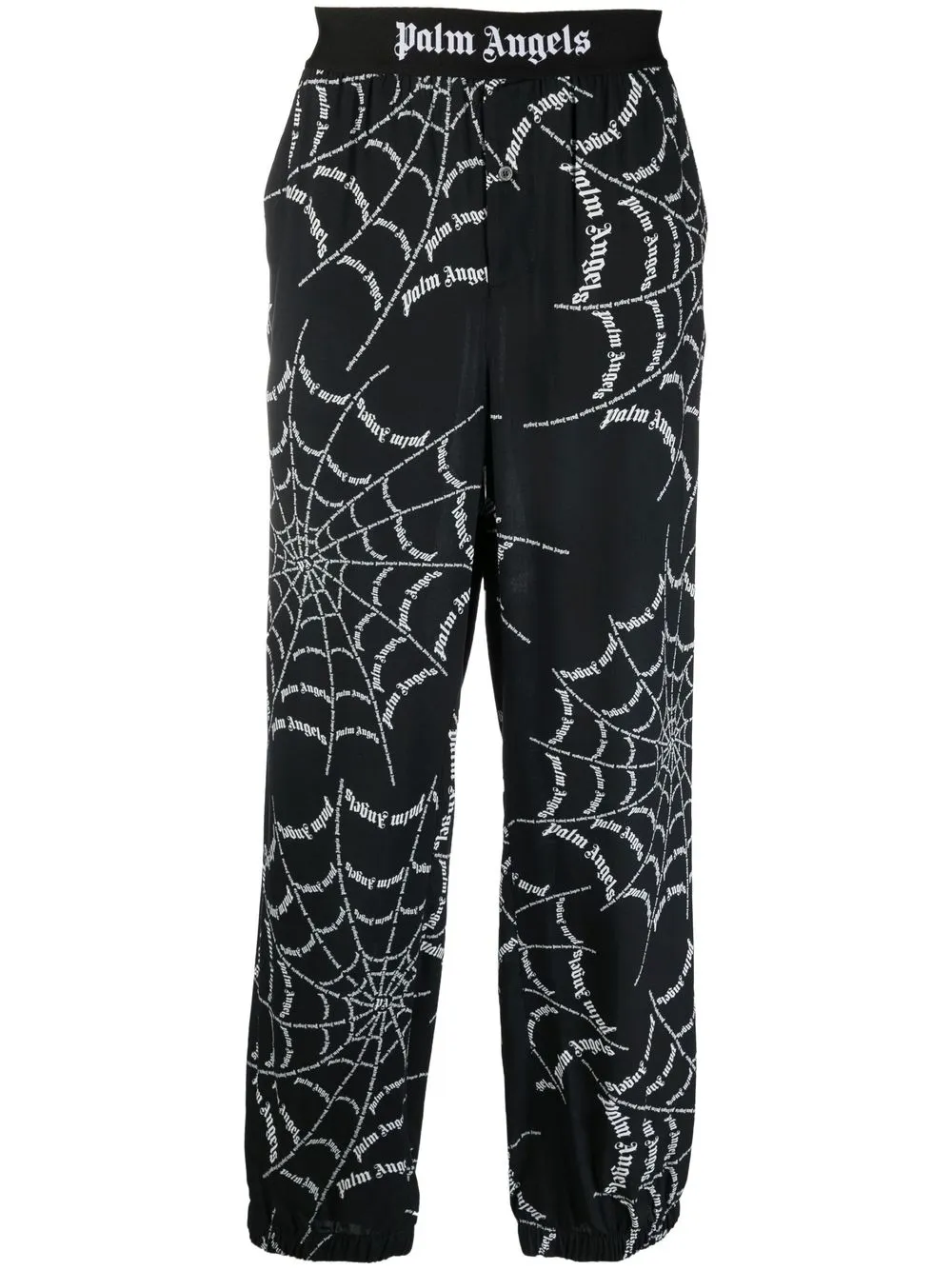 

Спортивные брюки с принтом Palm Angels, черный