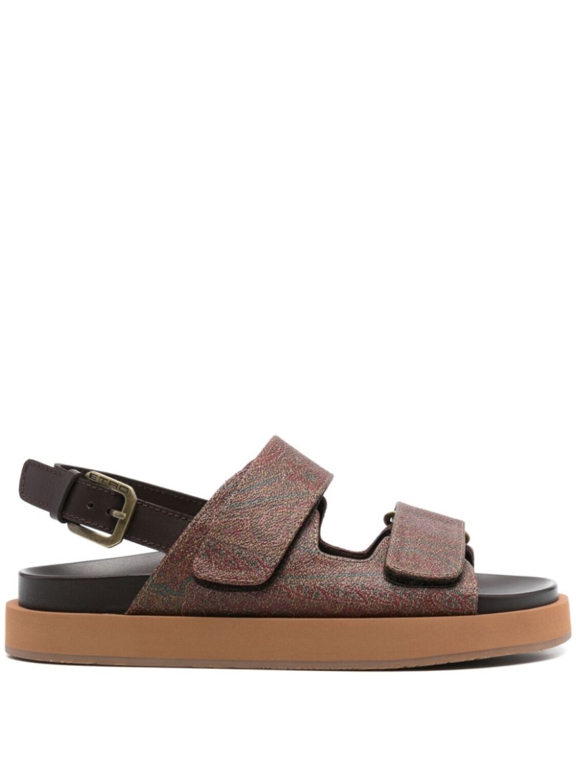 Сандалии из арники ETRO, красный