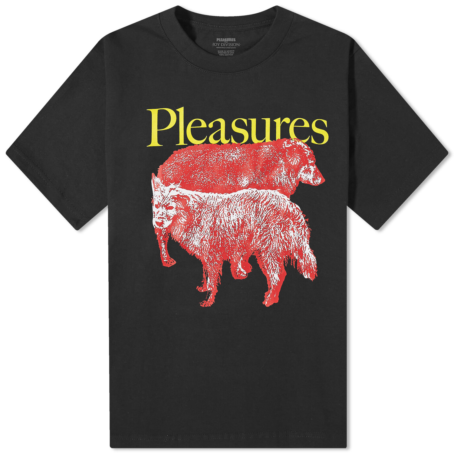 

Футболка Pleasures Wet Dogs T-Shirt, черный