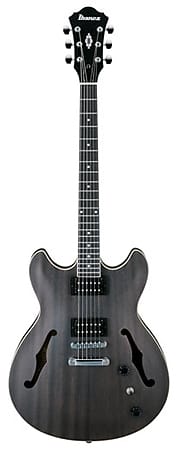 

Электрогитара Ibanez AS53 Artcore Semihollow Electric Guitar Trans Black Flat