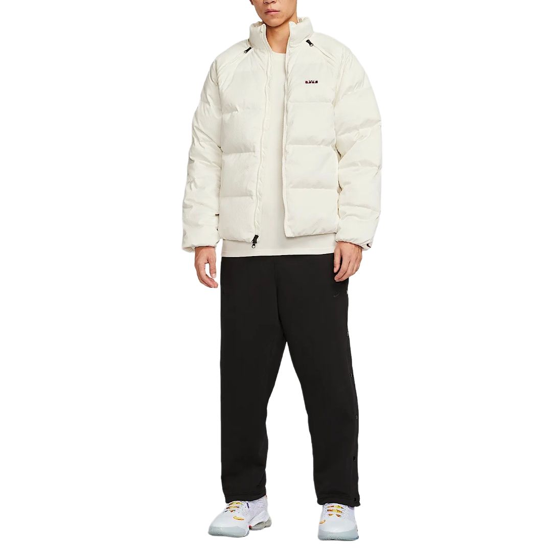 Куртка пуховая Therma FIT FW25 LeBron мужская Nike, белый/красный — фото 4