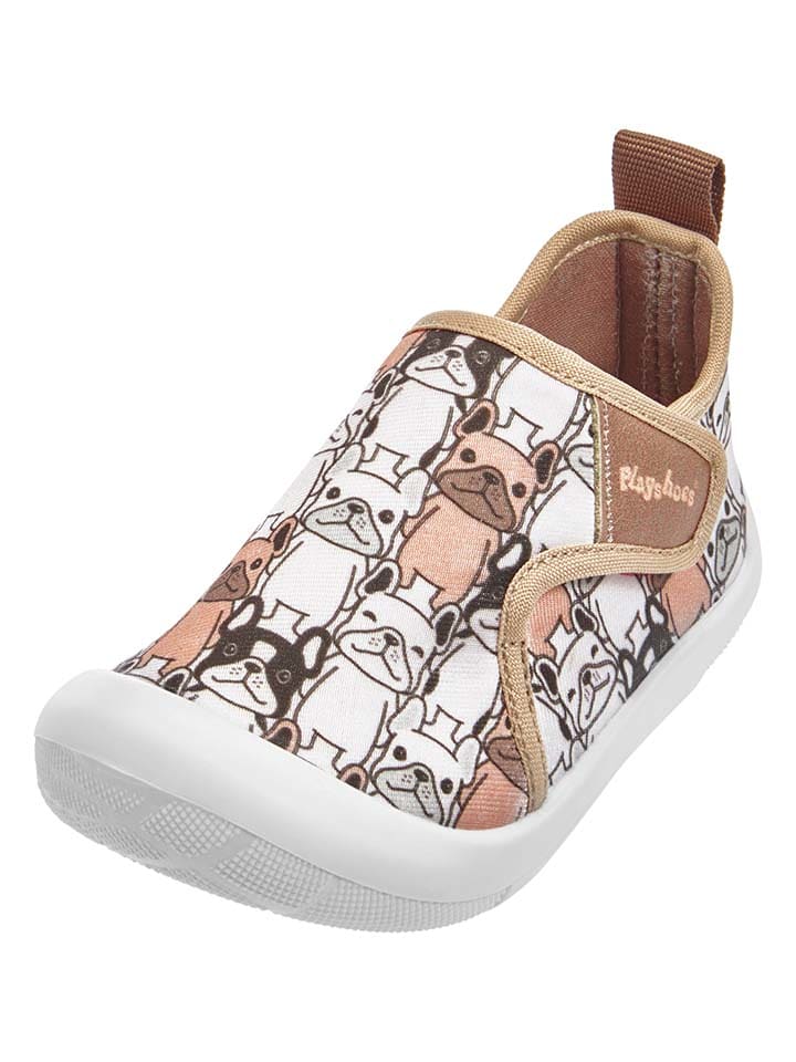 Playshoes Тапочки светло-коричневого цвета — фото 4