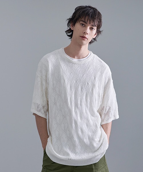 

Revo. Футболка, крой оверсайз, бренд Revo, цвет белый