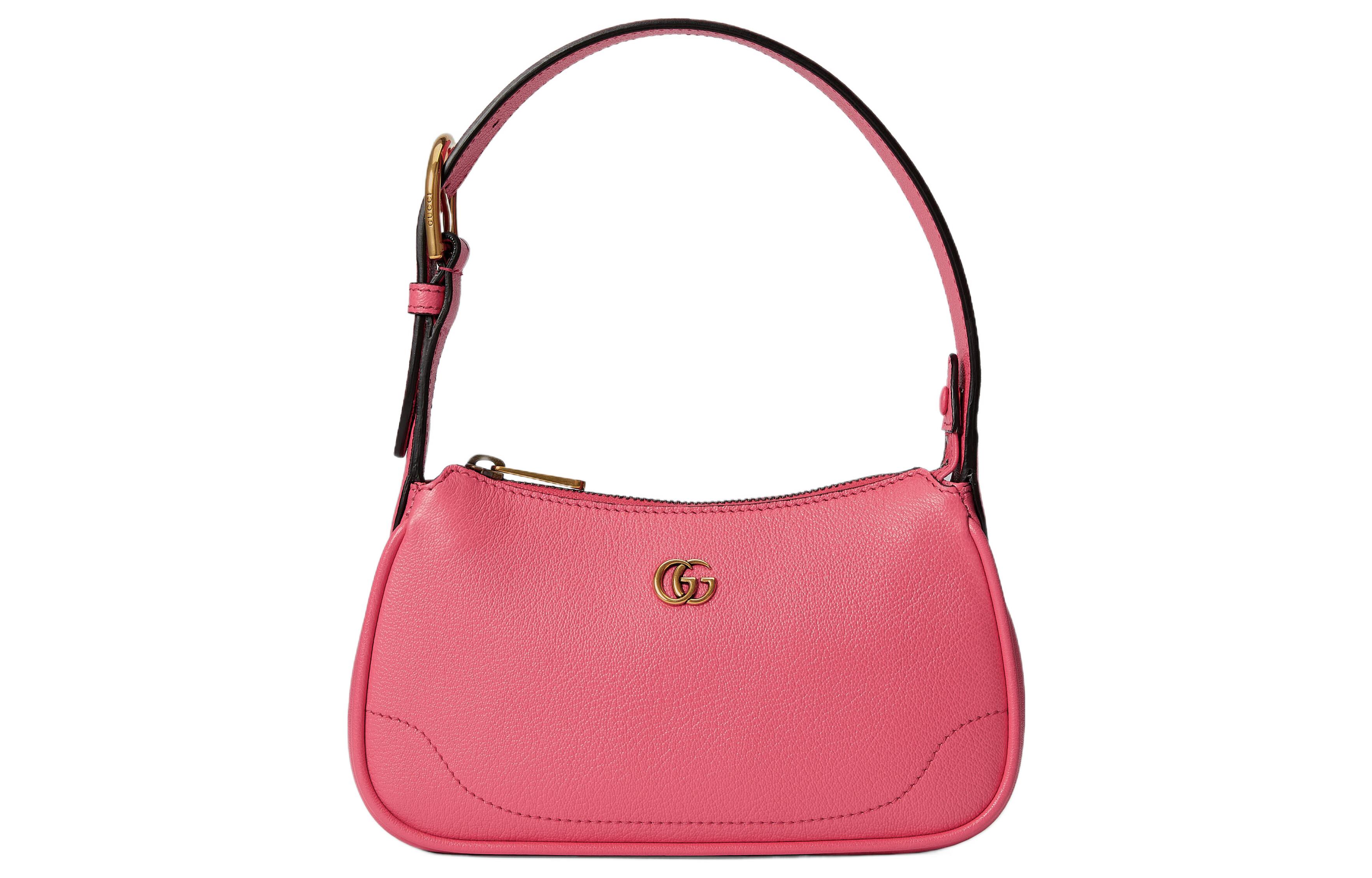 

Кожаная сумка через плечо Aphrodite Маджонг Сумка Женская Розовая GUCCI