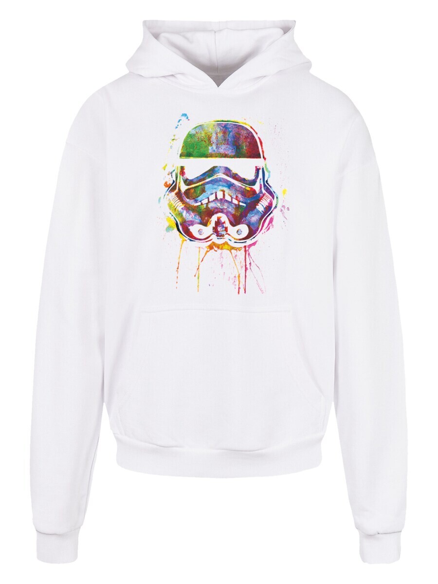 

Толстовка с капюшоном F4NT4STIC Sweatshirt Stormtrooper Paint Splats, белый