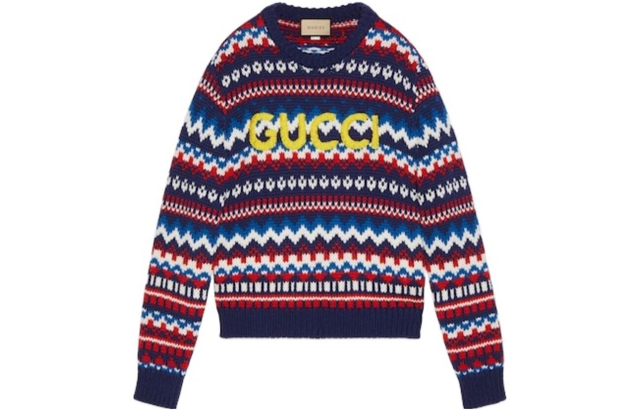 

Свитер мужской многоцветный Gucci, цвет Multicolor