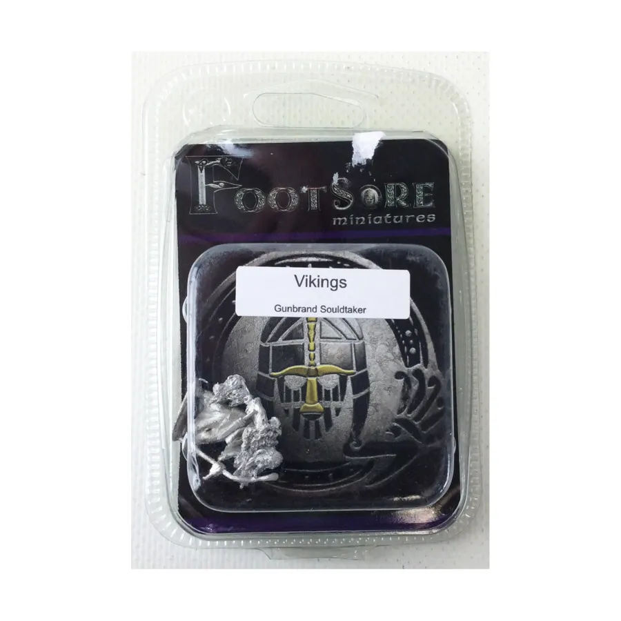 

Викинги - Gunbrand Souldtaker, Historical Miniatures (28mm) (Footsore Miniatures & Games)