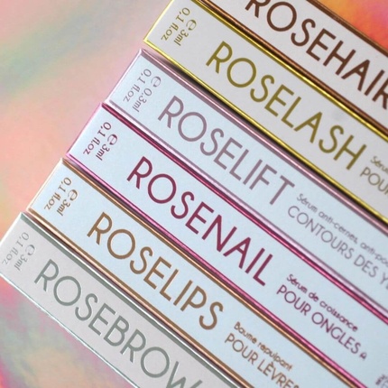 Полный набор Rosegold Rosebox с 6 сыворотками для роста ресниц Rosegold Paris — фото 3
