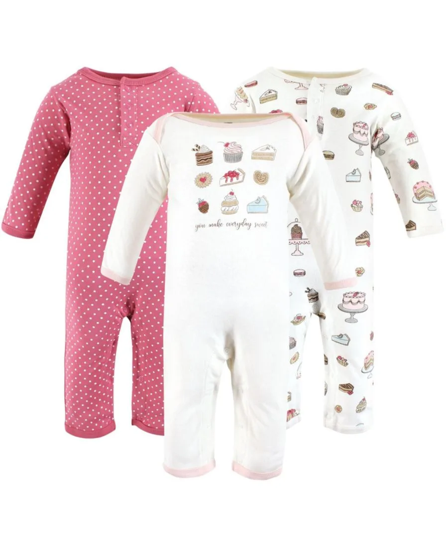 Мягкий хлопковый комбинезон для девочек Hudson Baby, Sweet Bakery