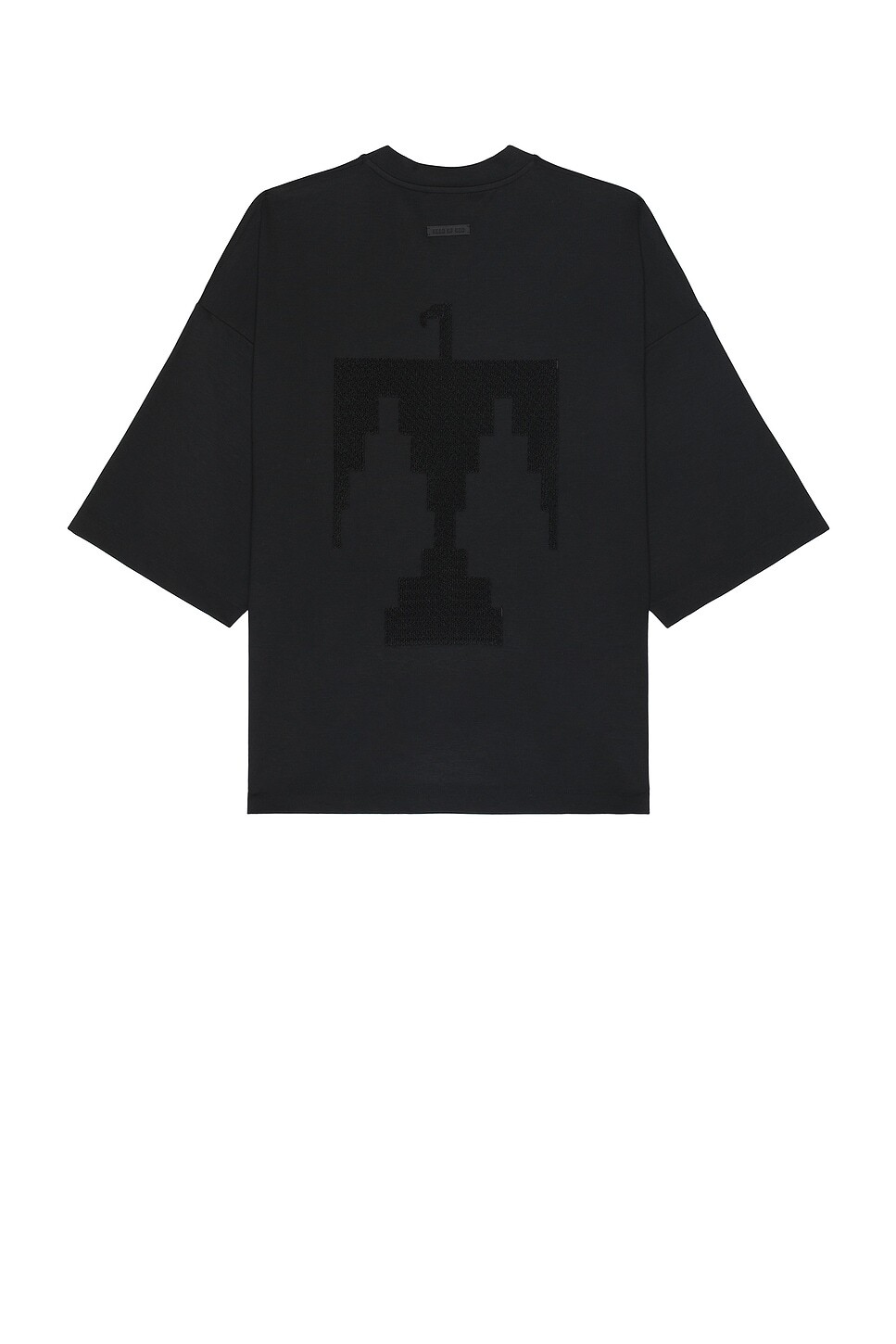 

Футболка Thunderbird Milano с вышивкой из вискозы Fear Of God, черный
