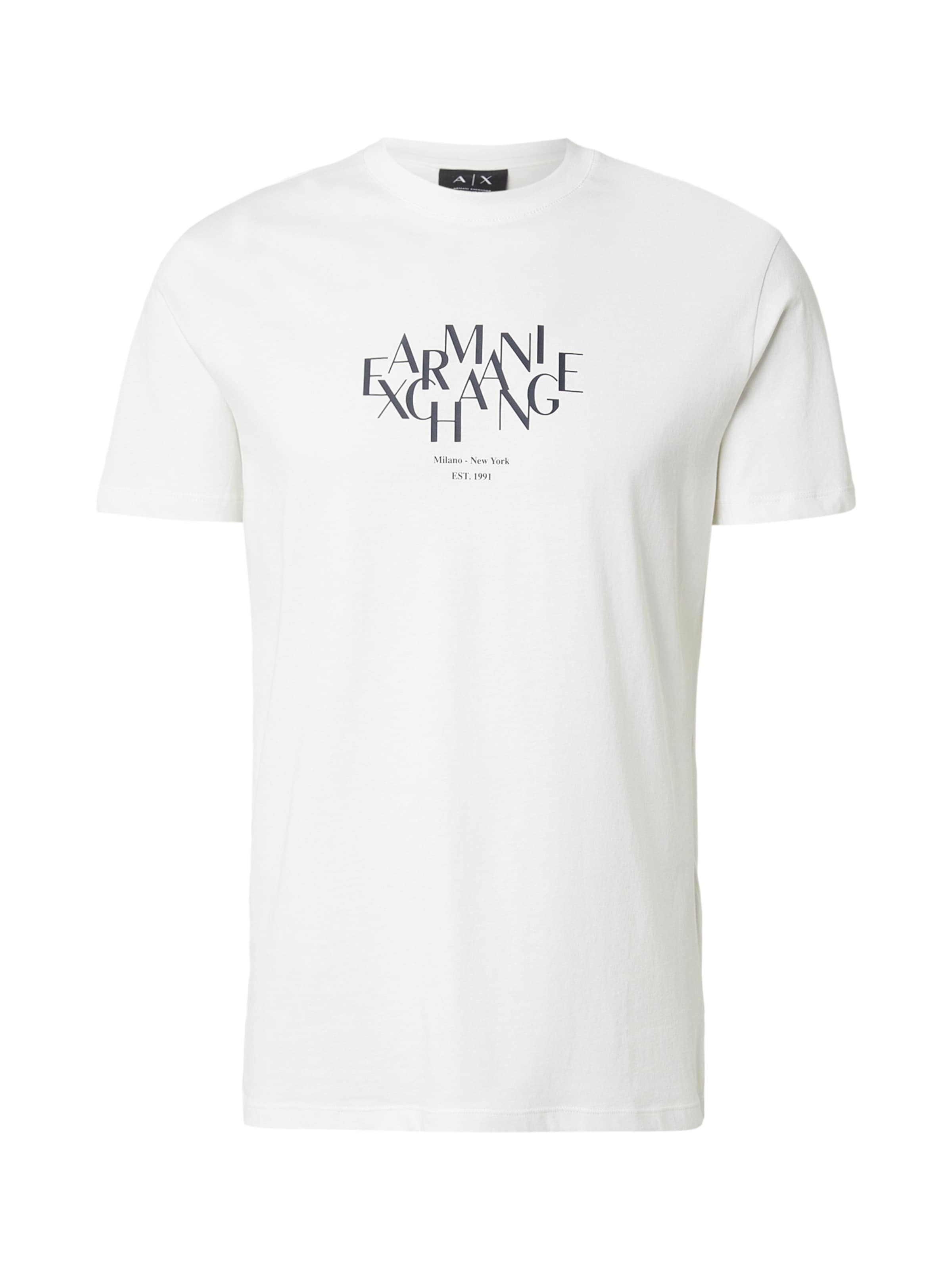 

ARMANI EXCHANGE Футболка в цвете Off White