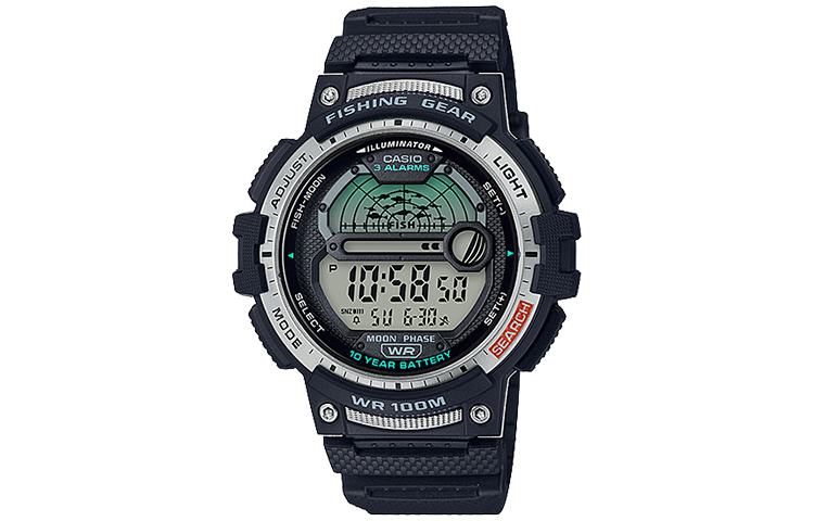 

Мужские молодежные серые часы WS-1200H-1A CASIO