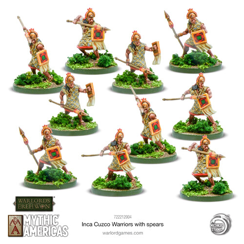 

Фигурки Cuzco Warriors With Spears