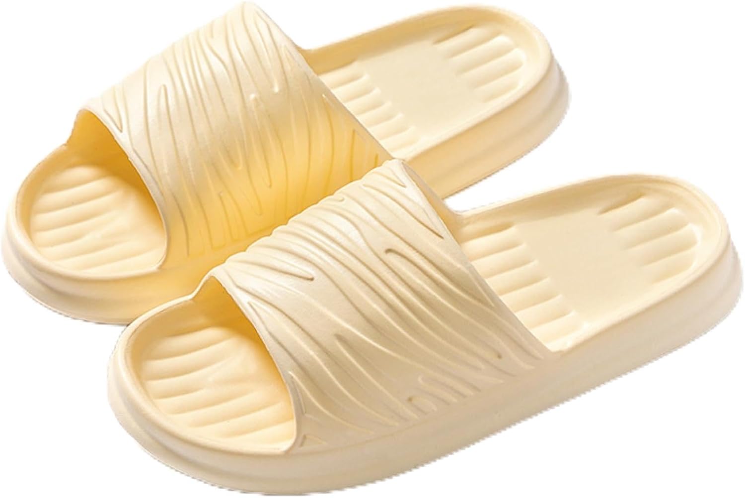 

Домашние тапочки для женщин и мужчин, тапочки для ванной и душа, мягкая подошва, нескользящие, тапочки для пола, пляжные сандалии, летняя обувь, тапочки для душа Iwhgrmp, желтый