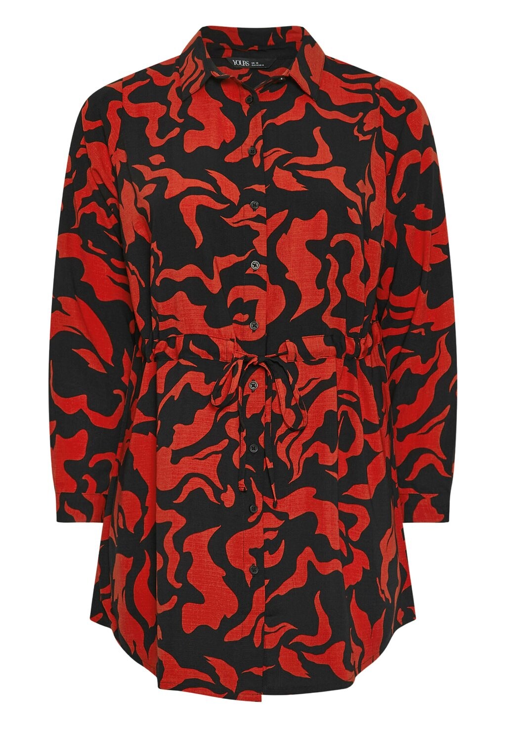 

Блузка на пуговицах SWIRL Yours Clothing, мультиколор
