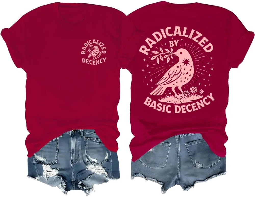 

Футболка Radicalized by Basic Decency, Unisex TOYFAST