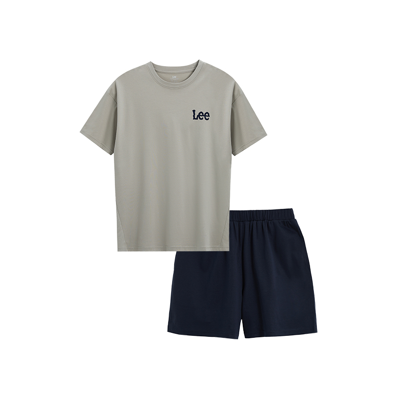 

Мужской пижамный комплект Lee, светло-серый