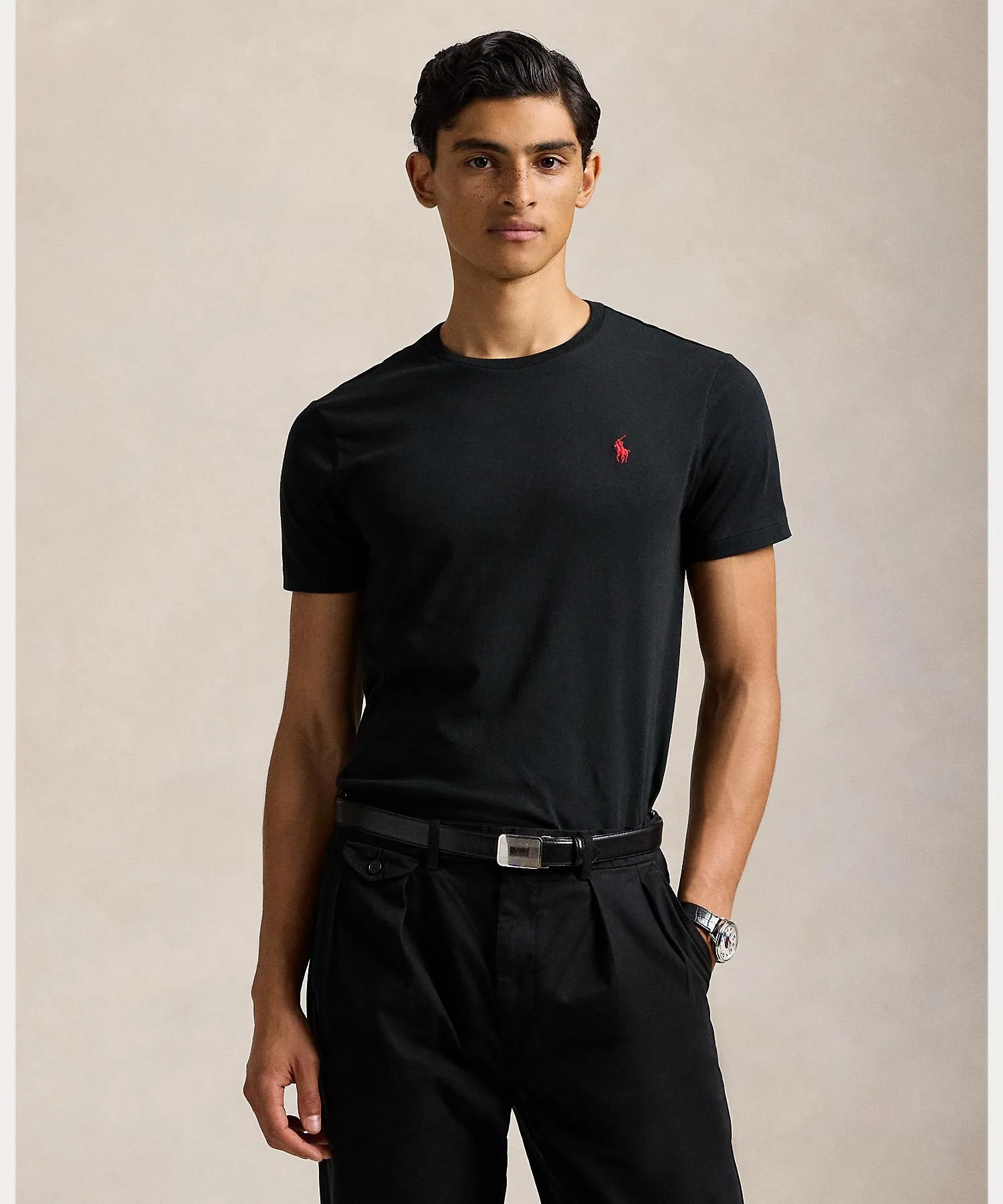 Мужская футболка Polo Ralph Lauren с круглым вырезом