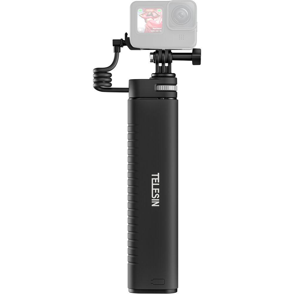 

TELESIN Rechargeable Selfie Stick for Action Cameras &