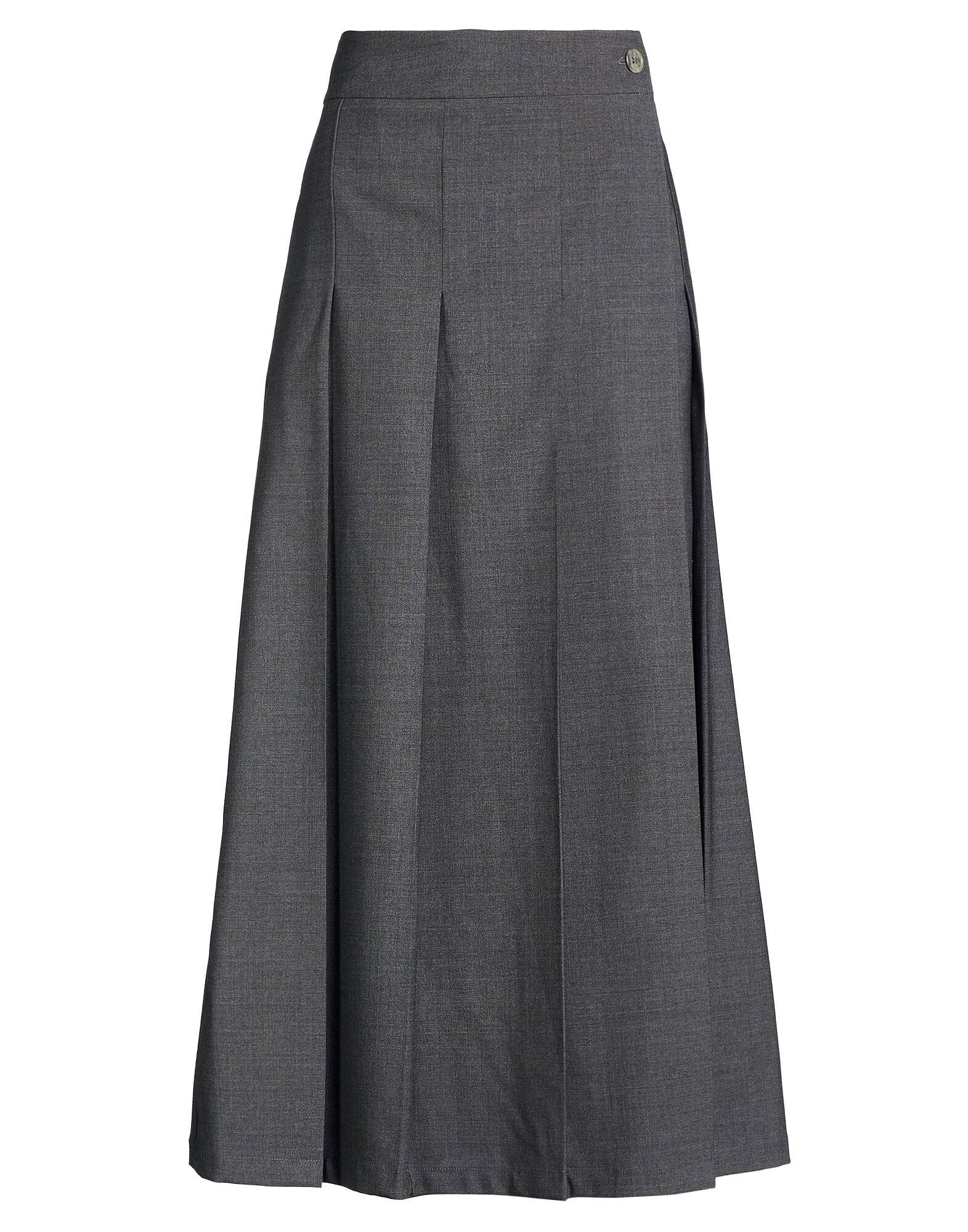 

Юбка миди P.A.R.O.S.H., тёмно-серый