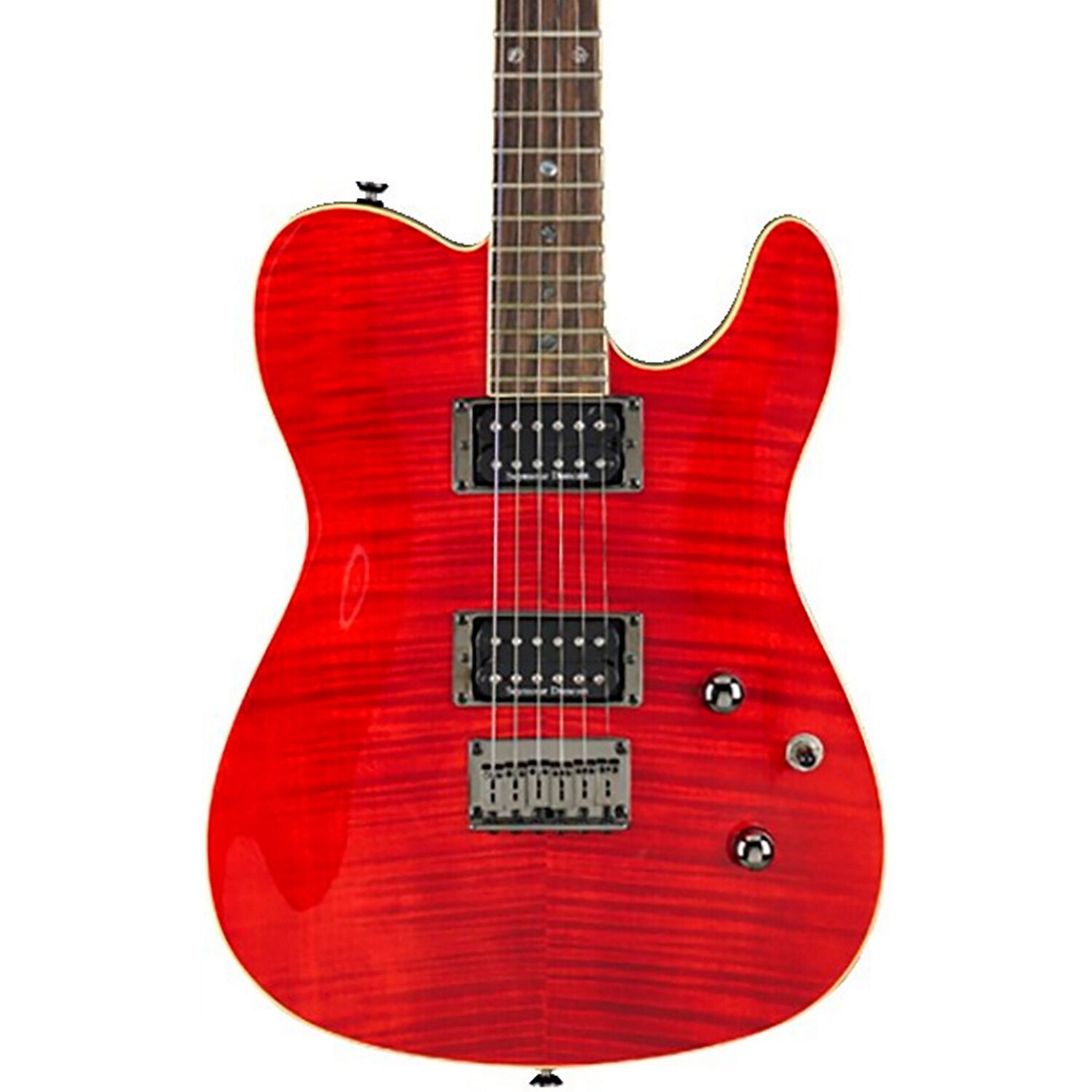 

Электрогитара Fender Special Edition Custom Telecaster FMT HH, прозрачная малиновая