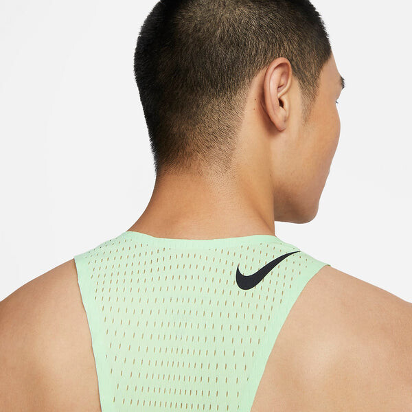 Жилеты aeroswift dri fit adv жилет для бега Nike, зеленый — фото 3