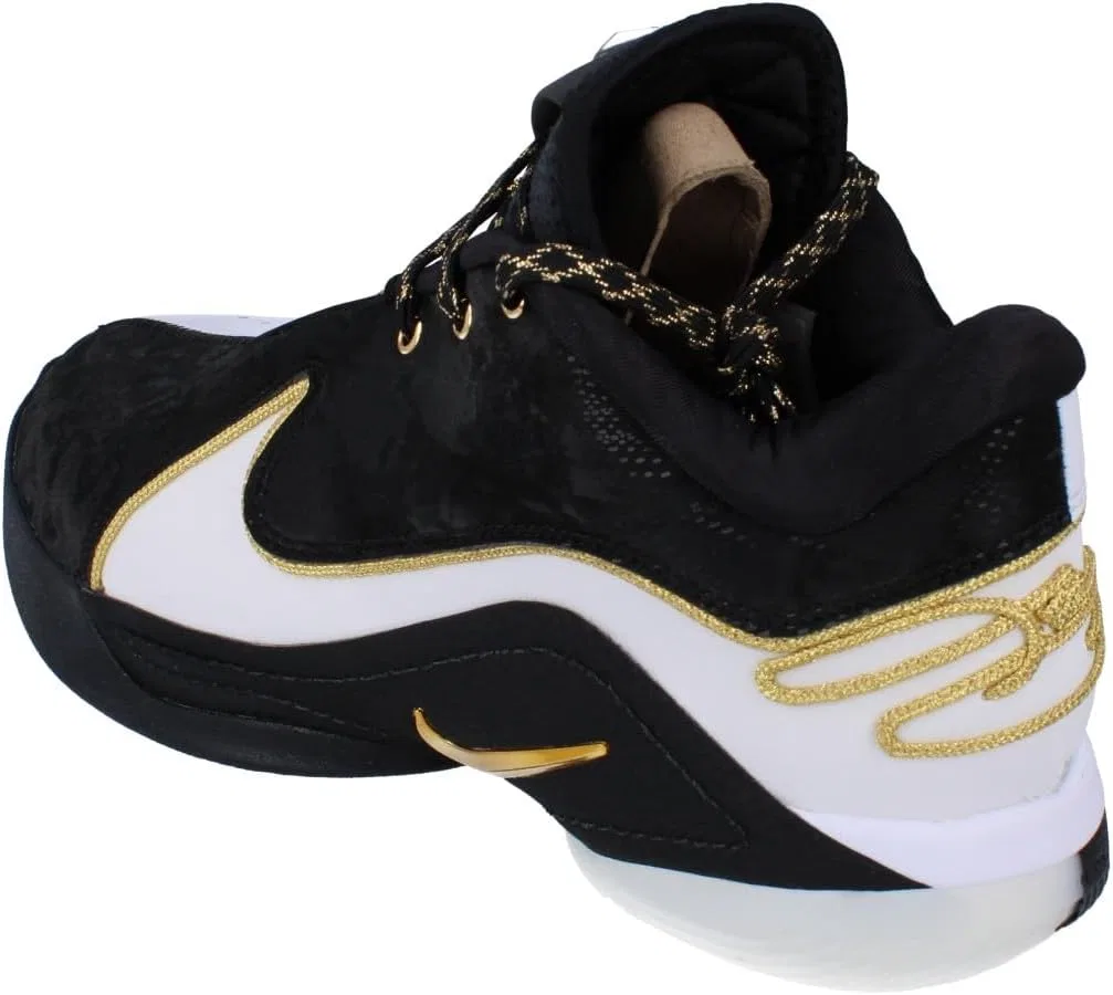 Мужские кроссовки Nike Lebron XXII, White Black Metallic Gold 100 — фото 2