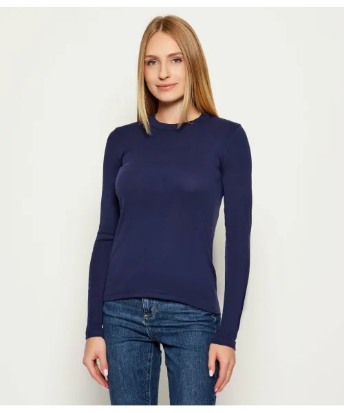 

Блуза Slim fit Polo Ralph Lauren, синий