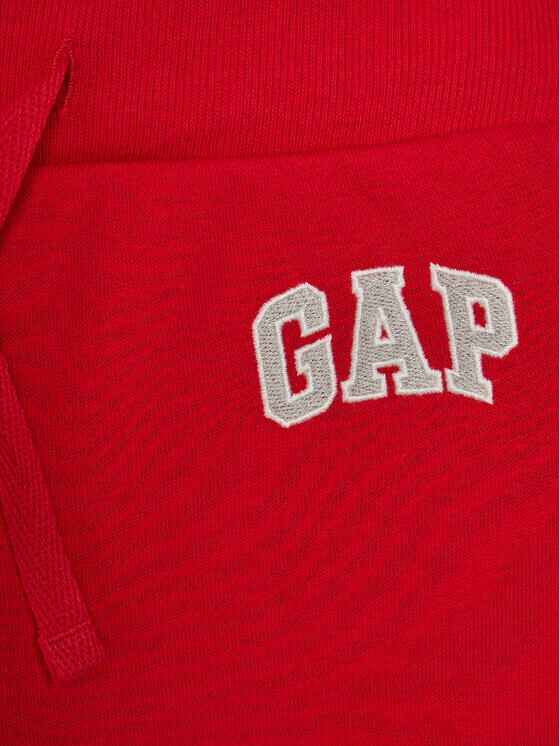 Спортивные брюки стандартного кроя Gap, красный — фото 3