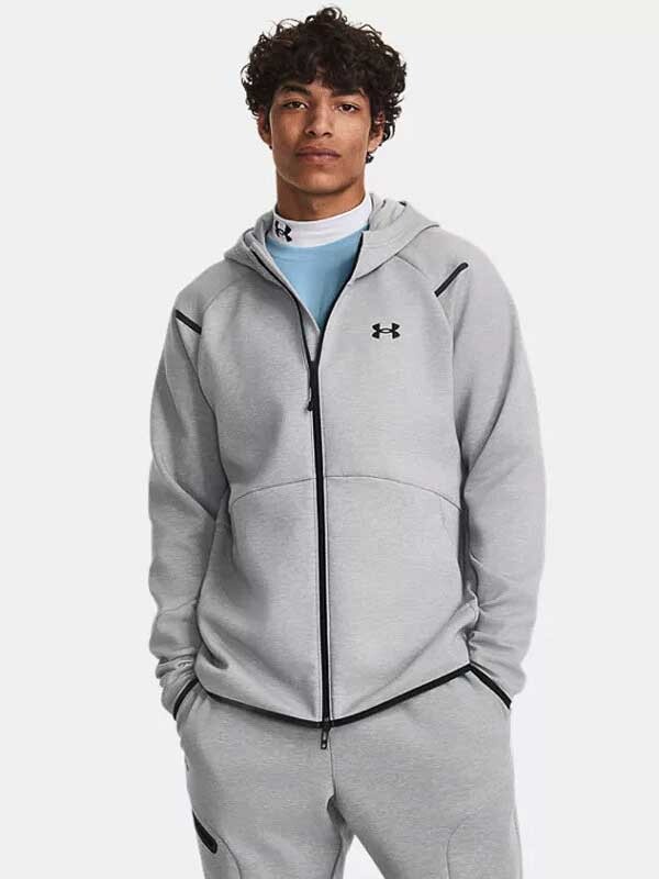 

Толстовка Under Armour Unstoppable Flc FZ, серый