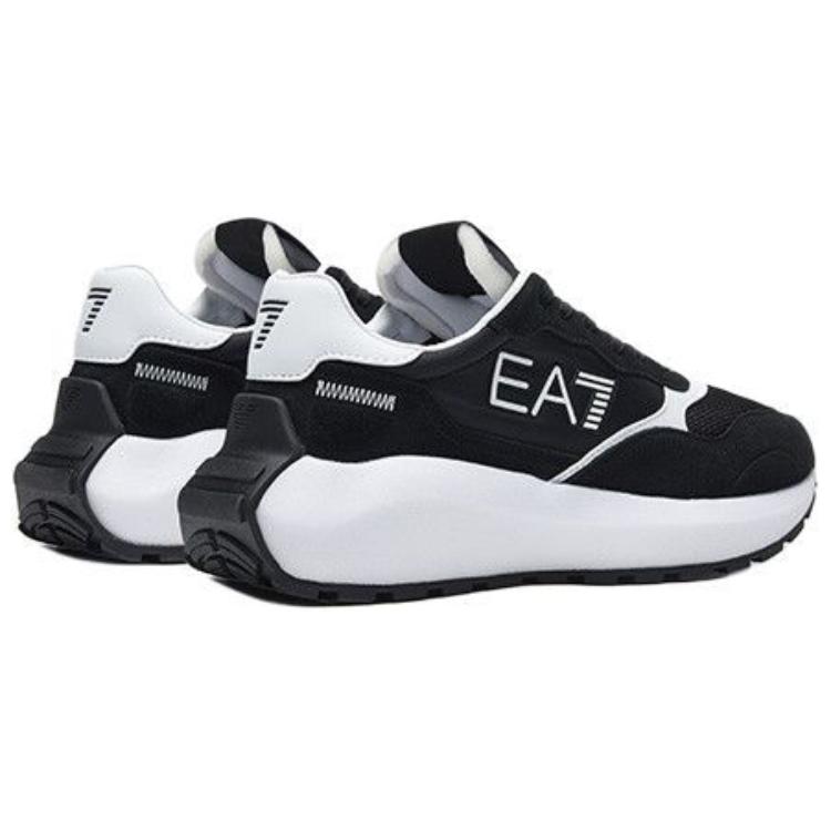 Кроссовки EA7 Low Top Casual Shoes Men's Black EMPORIO ARMANI — фото 4