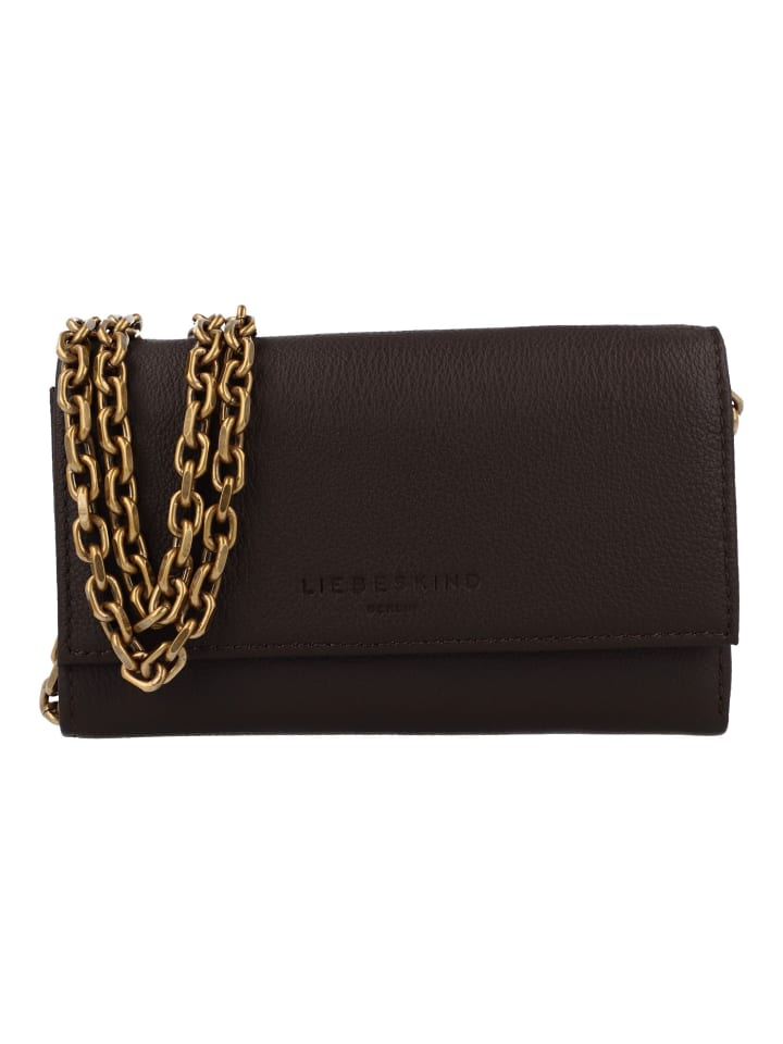 

Кошелек-клатч Malia L с защитой RFID, кожа, 15,5 см, обжаренный LIEBESKIND BERLIN