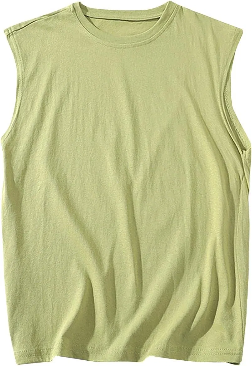 Мужской топ без рукавов, Mint Green