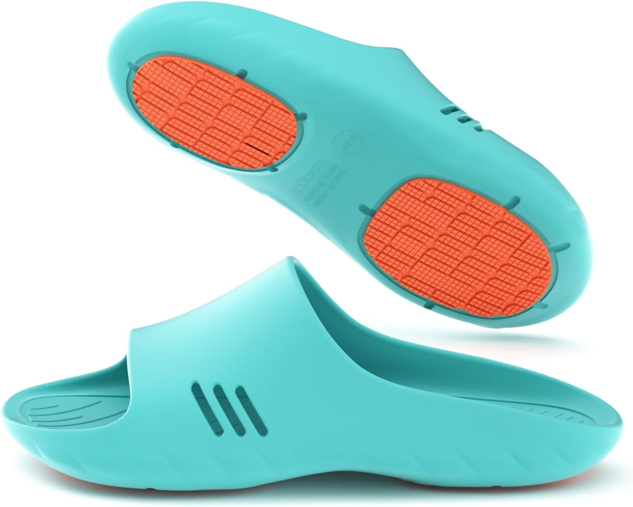 

KENROLL Нескользящие шлепанцы для душа, легкие домашние тапочки для ванной, шлепанцы для женщин и мужчин, синий