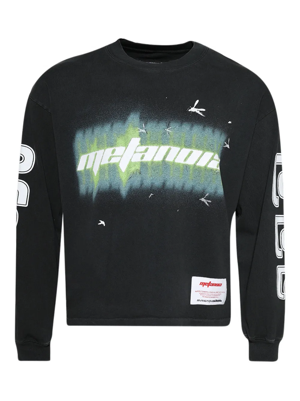 

Лонгслив с графическим принтом RRR123, черный