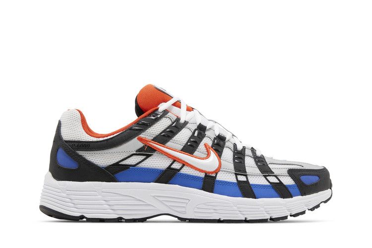 Кроссовки Nike P-6000 'White Team Orange Racer Blue', белый — фото 2