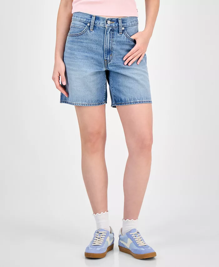 

Женские укороченные джинсовые шорты '94 Mid-Rise Baggy Levi's, синий