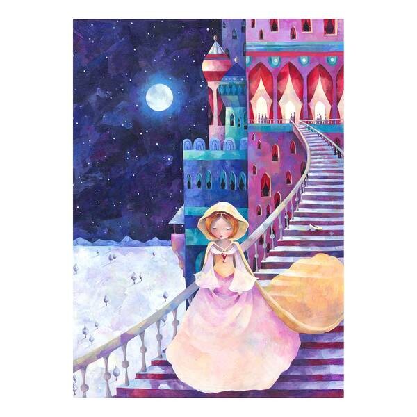 

Фреска A.S. Création Cinderella цвет pink/blau