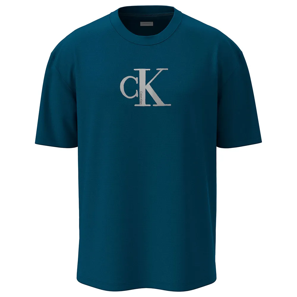

Футболка с коротким рукавом Calvin Klein Jeans Graphic Monogram Classic, синий