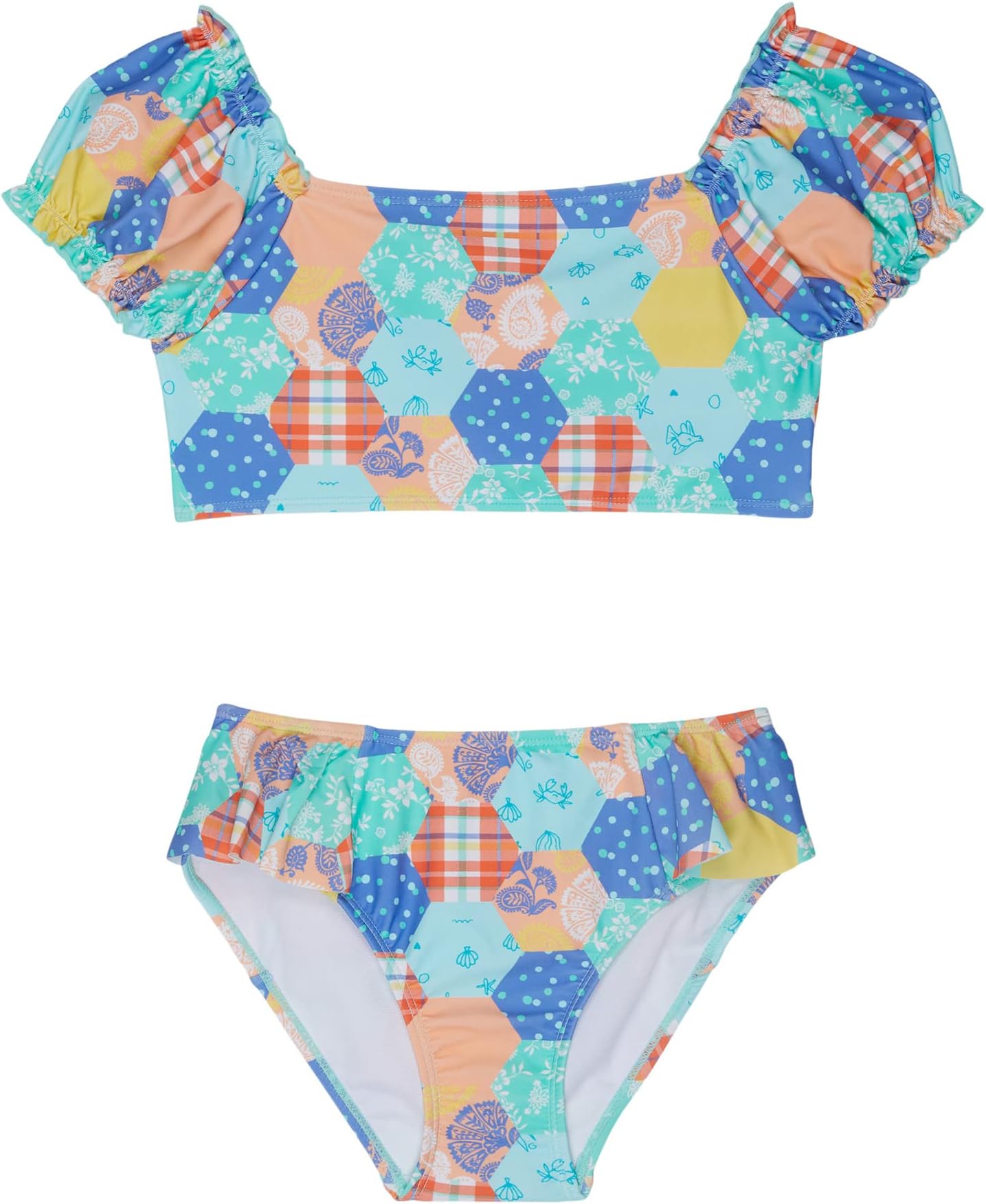 

Купальник PEEK Patchwork Print Two-Piece Swimwear, цвет Print